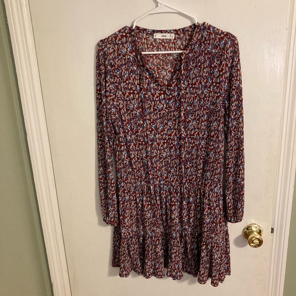 Mango floral dress